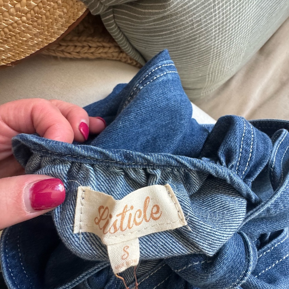 Denim Maxi Dress - Picture 13 of 13